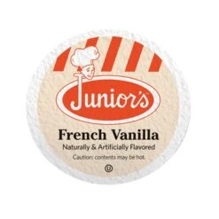 Junior's Most Fabulous French Vanilla, Medium Roast Single Single Serve 4/18 Count -Delicious Coffee junior s most fabulous french vanilla medium roast single single servet1 1 1