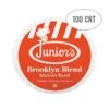Junior's Most Fabulous Brooklyn Blend, Medium Roast Single Single Serve 100 Ct -Delicious Coffee juniors most fabulous brooklyn blend medium roast single single serve 100 ct 1