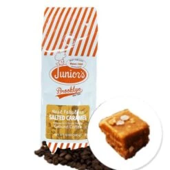 Junior's Most Fabulous Salted Caramel Ground Coffee, 2/12 Oz Bag -Delicious Coffee juniorssaltedcaramelmain 1
