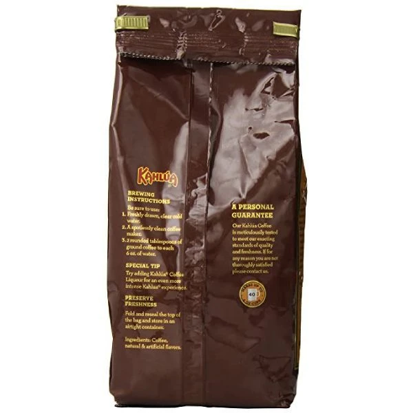 Kahlua Hazelnut Gourmet Ground Coffee (2 Bags/12 Oz) 7 Kahlua Hazelnut Gourmet Ground Coffee (2 Bags/12 Oz) - Image 5