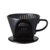 Kalita Style 102 Ceramic Coffee Dripper - Black -Delicious Coffee kalita ceramic dripper blac