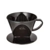 Kalita Style 102 Coffee Dripper - Black Plastic -Delicious Coffee kalita plastic dripper blac