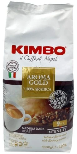Kimbo Aroma Gold Espresso Italiano -Delicious Coffee kimbo aroma gold kl