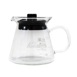 Kalita Wave Glass Coffee Server - 300ml -Delicious Coffee kw300server2 5eb5eff8 1b47 42d8 aa18 b9df06661e0b