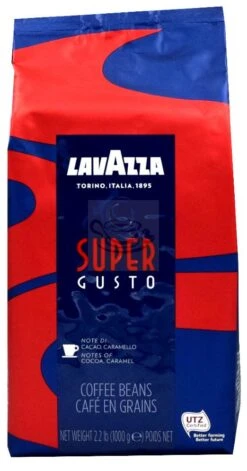 Lavazza Super Gusto UTZ (weg = Weg ) Expire Date 10-2022