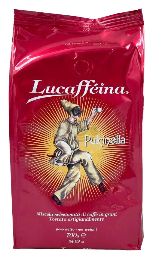 Lucaffé Pulcinella 700gr Coffee Beans 3 Lucaffé Pulcinella 700gr Coffee Beans
