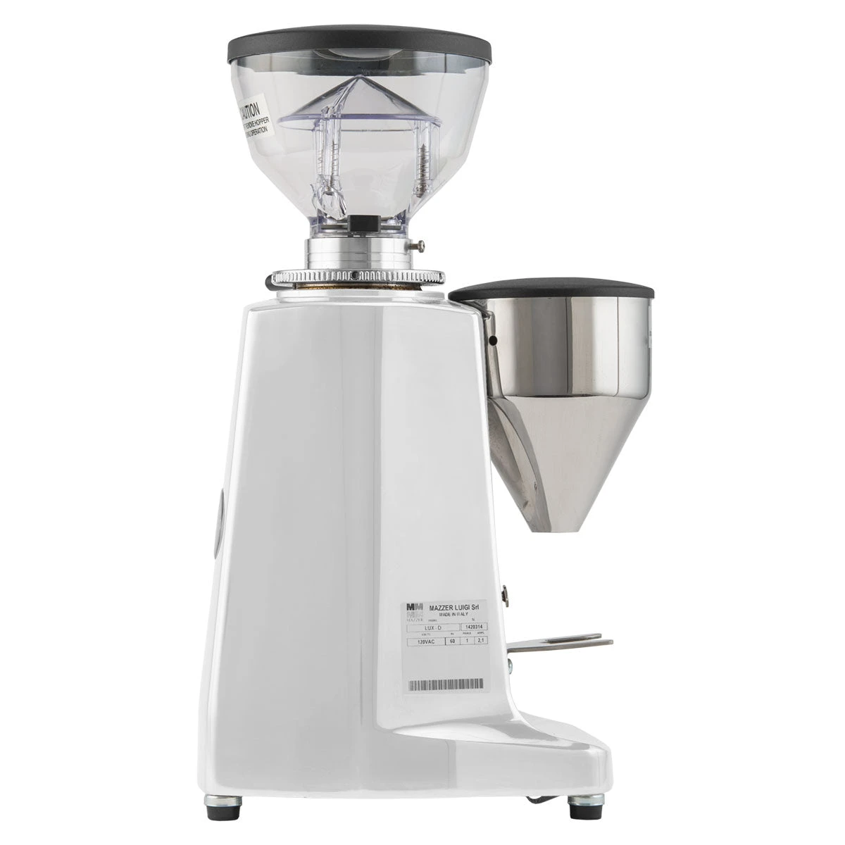 La Marzocco Lux D Espresso Grinder - White 6 La Marzocco Lux D Espresso Grinder - White - Image 4