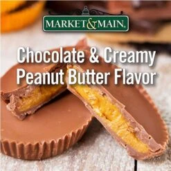 Market & Main Chocolate Peanut Butter Single Serve Coffee Cups, 2 Boxes (24 Cups) -Delicious Coffee market main chocolate peanut butter cup coffee single serve cups 12cups2 2