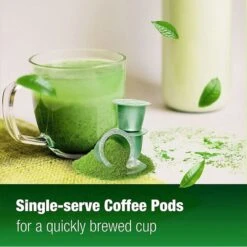 Matcha De Aroma - Green Tea Latte Single Serve Pods (Cinnamon Chai) -Delicious Coffee matcha de aroma green tea latte single serve pods creamy matcha02 1