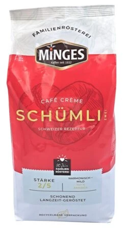 Minges Schweizer Schümli 2 Cafe Crema -Delicious Coffee minges schweizer schumli 2 kl