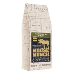 Harry & David Northwest Blend Moose Munch Ground Coffee - 2 Bags(12 Oz Each) 5 Harry & David Northwest Blend Moose Munch Ground Coffee - 2 Bags(12 Oz Each) -Delicious Coffee nb1