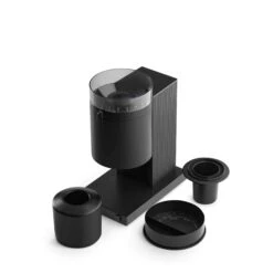 Opus Conical Burr Coffee Grinder - Black -Delicious Coffee opus grinder black acces