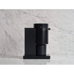Opus Conical Burr Coffee Grinder - Black -Delicious Coffee opus grinder black life6