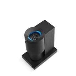 Opus Conical Burr Coffee Grinder - Black -Delicious Coffee opus grinder black top2