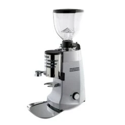 Mazzer Robur S Manual Doser Commercial Espresso Grinder - Silver