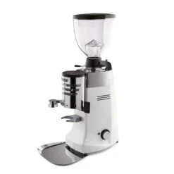 USED Mazzer Robur S Manual Doser Commercial Espresso Grinder - White