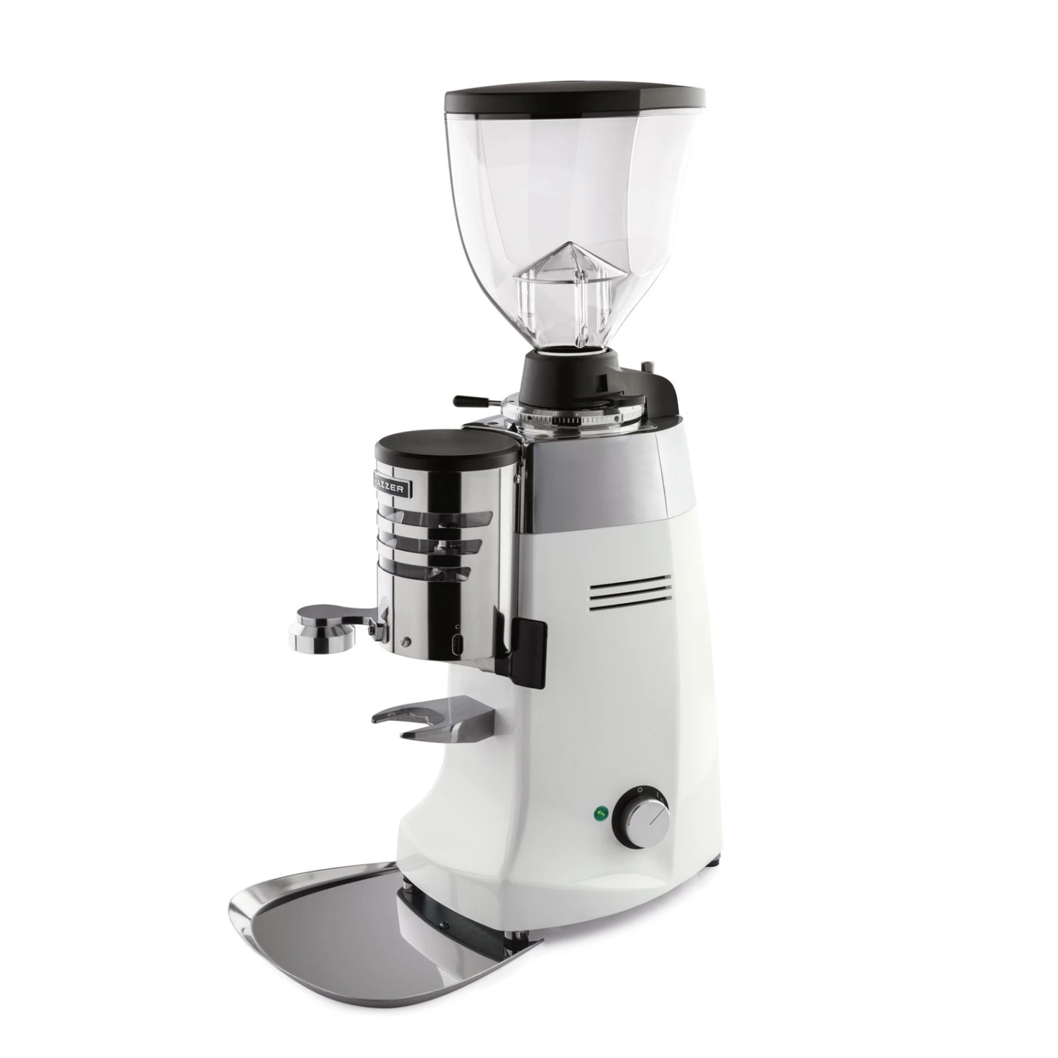 USED Mazzer Robur S Manual Doser Commercial Espresso Grinder - White 3 USED Mazzer Robur S Manual Doser Commercial Espresso Grinder - White
