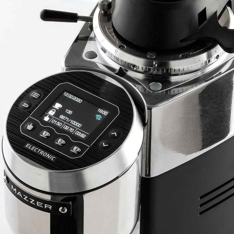Mazzer Robur S Electronic Commercial Espresso Grinder - Black 4 Mazzer Robur S Electronic Commercial Espresso Grinder - Black - Image 2