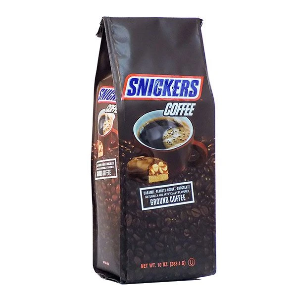 Snickers Caramel, Peanuts, Nougat And Chocolate, Naturally And Artificially Flavored Ground Coffee, 4/10 Oz Bags 4 Snickers Caramel, Peanuts, Nougat And Chocolate, Naturally And Artificially Flavored Ground Coffee, 4/10 Oz Bags - Image 2