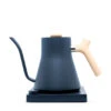 Stagg EKG Kettle - Stone Blue W/ Maple -Delicious Coffee stagg ekg stone maple