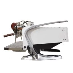 Slayer Steam LP 2 Group Volumetric Espresso Machine - White -Delicious Coffee steam lpx white rside