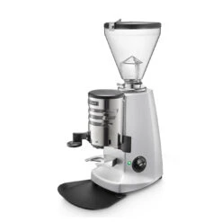 Super Jolly V Up W/ Timer Switch Manual Doser Espresso Grinder - Silver