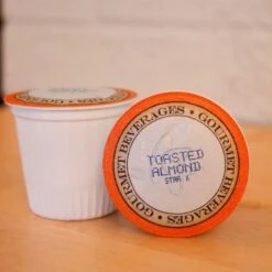 Toasted Almond Coffee, 35 Single Serve Cups 8 Toasted Almond Coffee, 35 Single Serve Cups -Delicious Coffee toastedalmond