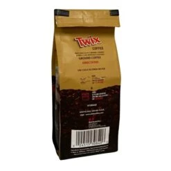 Twix Milk Chocolate, Caramel And Cookie Bars, Naturally And Artificially Flavored Ground Coffee, 4/10 Oz Bag -Delicious Coffee twix1 2