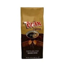 Twix Milk Chocolate, Caramel And Cookie Bars, Naturally And Artificially Flavored Ground Coffee, 4/10 Oz Bag -Delicious Coffee twix2 2