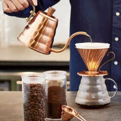 Hario V60 Copper Coffee Dripper 02 -Delicious Coffee v60 copper dripper 2