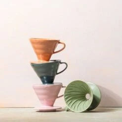 Hario V60 Ceramic Coffee Dripper 02 - Juniper -Delicious Coffee v60 stack holiday b816c275 aca9 4231 855e f00ce685e730